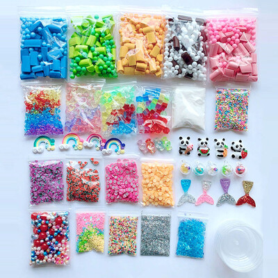 

〖Follure〗Slime Supplies Kit Foam Beads Charms Styrofoam Balls Tools For DIY Slime Making