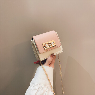 

Qiao Bani 2019 new European&American style fashion simple chain bag mini loaded cute shoulder diagonal trend handbags