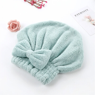 

〖Follure〗Cartoon Microfiber Hair Turban Quickly Dry Hair Hat Wrapped Towel Bathing Cap