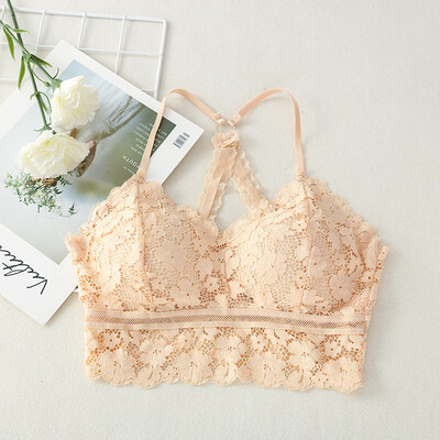 

〖Follure〗Female Vest With Chest Cushion Bras Camisole Sexy Lace Comfortable Underwear