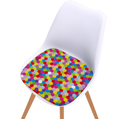 

Gobestart Printed Cotton Seat Pad Outdoor Dining Room Garden Kitchen Chair Cushion