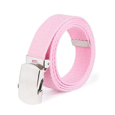 

Hot sell fashion canvas belt luxury Belt high quality children thickening Western Cowboy Belt Boys&girls Jeans accessories