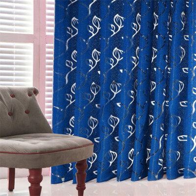 

Siaonvr 1 PCS Vines Leaves Tulle Door Window Curtain Drape Panel Sheer Scarf Valances