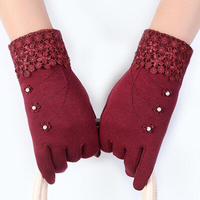 

Womens Fashion Touch Screen Outdoor Sport Winter Warm Keeper Riding Gloves