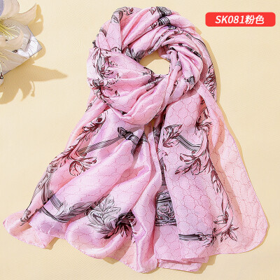 

New silk scarf sunscreen shawl photo beach towel Europe&America fashion ladies scarf manufacturers wholesale direct sales