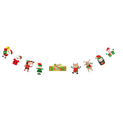 

〖Follure〗Christmas Party Tree Household Children Room Gift Decoration Supplies Flag