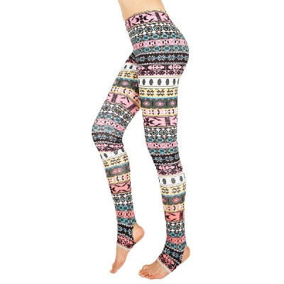 

Women Leggings Christmas Print Skinny Trousers Casual Tights Stretch Slim High Waist Stirrup Leggings Fitness Pants