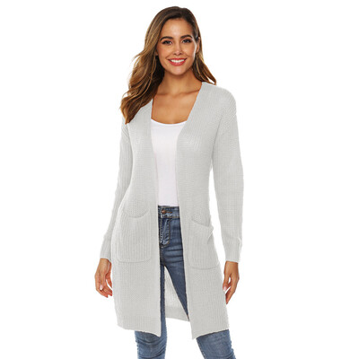 

Toponeto Women Long Sleeve Knitting Open Cape Casual Coat Blouse Kimono Jacket Cardigan