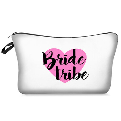

Team Bride Make Up Bag Bridesmaid Squad Night Party Bride Wedding Make Up Bag