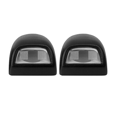 

2PCSSet Car Styling Rear License Plate Light Lens Pair Kit for 99-13 GMC Chevrolet Sierra Silverado Truck
