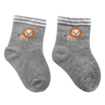 

Kids Boy Girl Cotton Socks Baby Lion Pattern Autumn Winter Socks for 6-12M