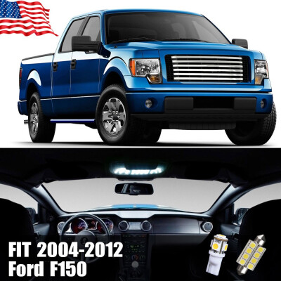 

16PCS 6000K White LED Lights Interior Package Deal Kit For 2004-2012 Ford F150