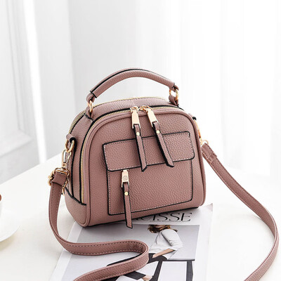

On the new womens fashion Korean version of the girl texture 100-lap lady slanted one-shoulder bag simple