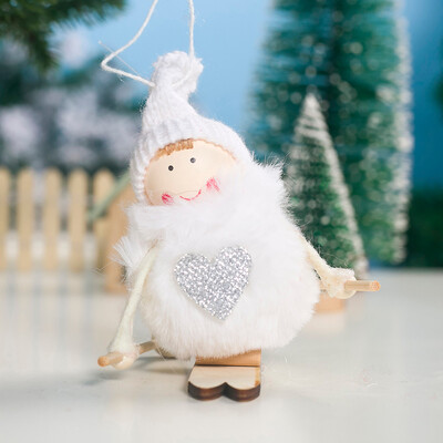 

Toponeto Christmas Crafts Christmas Tree Ornaments Hanging Dress Up Pendant Decorations