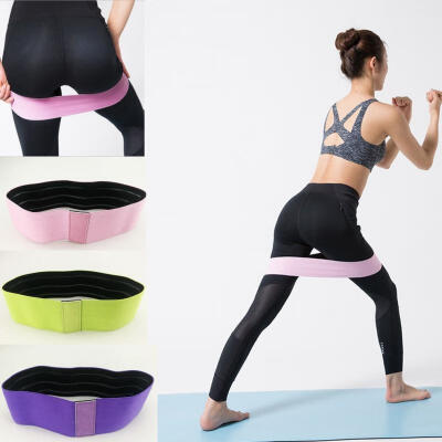 

Elastic Workout Resistance Bands Loop CrossFit Fitness Yoga Booty Exercise Band