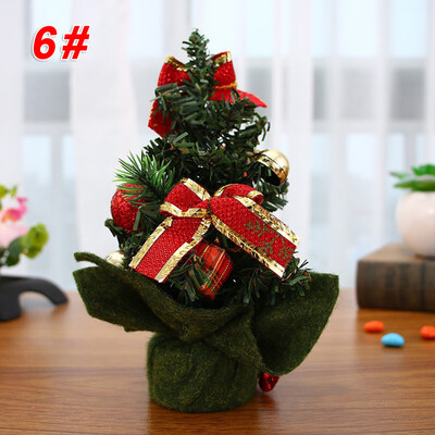 

1pcs Desk Table Top Mini Christmas Xmas Tree Small Party Ornaments Decorations