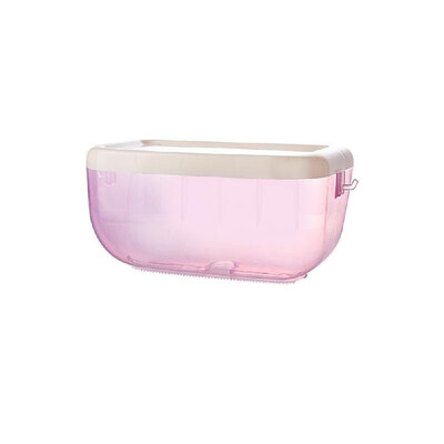 

Wall-mounted Floating Perforation-free Punch-free Paper Towel Box Tissue Cover Napkin Holder Houseware Toilet Paper Roll Holder Co