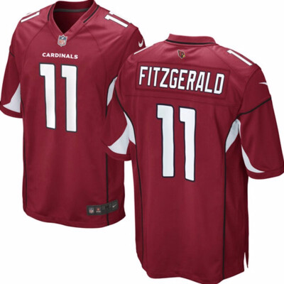 

Nike NFL Mens Arizona Cardinals Larry Fitzgerald Black Vapor Untouchable Color Rush Limited Player Jersey