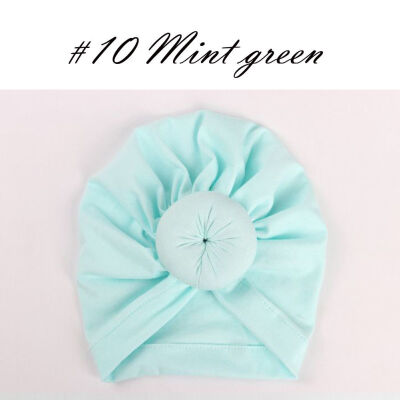 

Kids Baby Girl Turban Flower Head Wrap Adjustable India Hat Cotton Cap