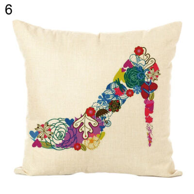 

LondonHigh HeelCoconut Tree Throw Pillow Case Cushion Cover Sofa Bed Car Decor