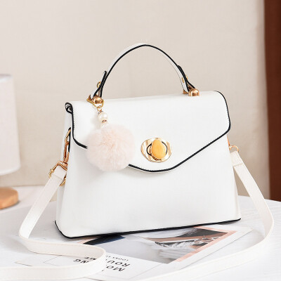 

Korean fashion 2019 new womens bag handbag PU leather trend handbags shoulder bag diagonal cross bag