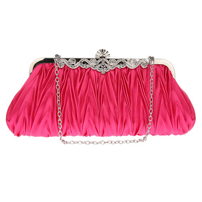 

Tailored Womens Evening Handbags Simple Dinner Bag Clutch Bag Folds Handbag Ladies Bag