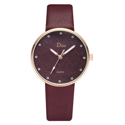 

Womens full screen love fashion watch diamond grading to send girlfriend gift table female table