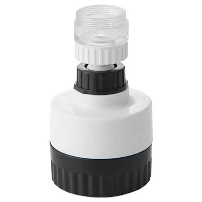 

Kitchen Tap Head 360°Rotatable Sink Faucet Booster Sprayer Water Saving Movable Faucet Spray Head Bathroom Pressurization Nozzle B
