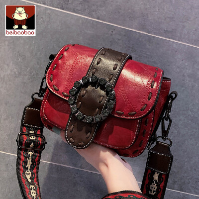 

Small bag womens bag 2019 new fashion shoulder broadband Messenger bag women Joker ins small square bag tide