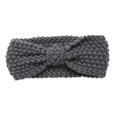 

Kids Baby Infants Warm Wool Knit Headband Turban Stretch Knot Hairband