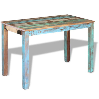 

Dining Table Solid Reclaimed Wood 453"x236"x30"