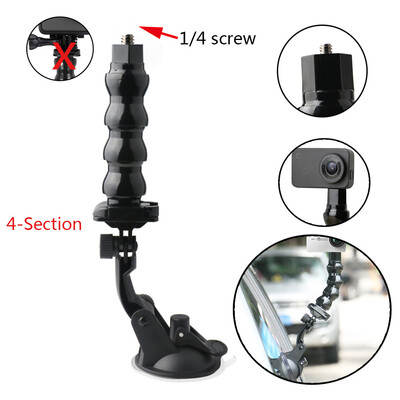 

〖Follure〗Hose Base 14 Screw 4 Sections For Ants Xiaomi Nikon SJ Sports Camera