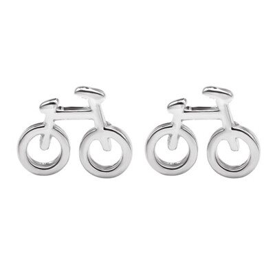 

1 Pair Lovely Women Bicycle Earring Korean Style Girl Alloy Ear Rings Vintage Simple Ear Stud