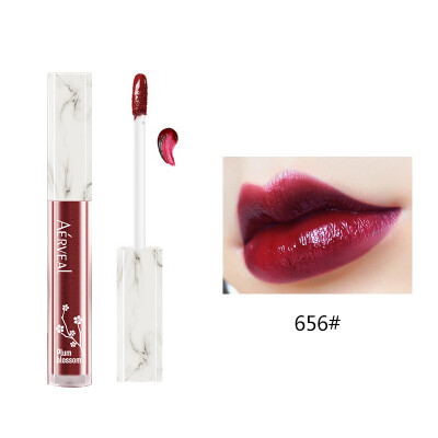 

New Matte Velvet Glossy Lip Gloss Waterproof Moisturizing Liquid Lipstick Lip Sexy Red Lip Tint 6 Color Women Makeup Glaze