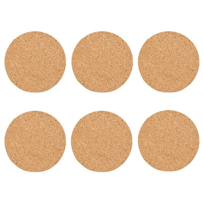 

Toponeto 10 x Cork Wood Drink Coaster Tea Coffee Cup Mat Table Decor Bottle Tableware