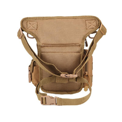 

Multi-pockets Camouflage Waist Bag Waterproof Fanny Pack Travel Outdoor Sports Hiking Cycling Riding Leg Bag Thigh Pouch
