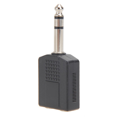 

Stereo 635mm 14" 1 Male Plug to 2Mono Female Jack Audio Splitter Adapter