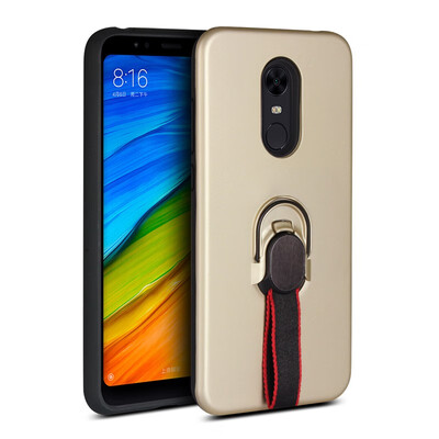 

Magnetic Car Mount Case Xiaomi Redmi 5 5 Plus Finger Ring Holder Case Redmi 5 Plus 5plus Hybrid Silicone TPU Cover Hard Case