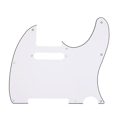 

3Ply Aged Pearloid Pickguard Tele Style Guitar Pickguard Aged All