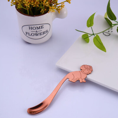 

Gobestart Cute Mermaid Spoon Handle Spoons Flatware Coffee Drinking Tools Kitchen Gadget
