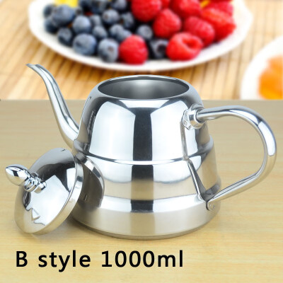 

Sanqia new style stainless steel tea pot with tea strainer teapot with tea infuser tea kettle infuser Coffee Drip Kettle pot