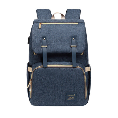 

Tailored Waterproof Large-capacity Mummy Bag Multi-function With USB Womens Backpack