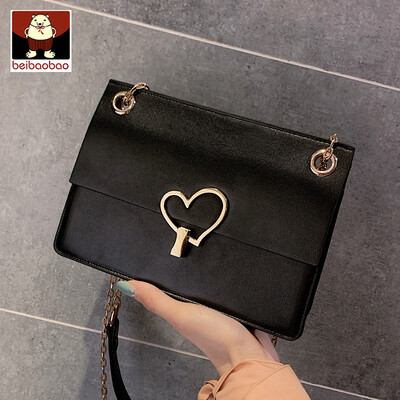 

On the new small bag 2019 new chain girl satchel Korean foreign style Joker shoulder small square bag