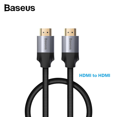 

Baseus Enjoyment Series 4K HDMI Male To 4K HDMI Male Adapter Cable for TVNotebookPC hostSet-top boxPS34Projector