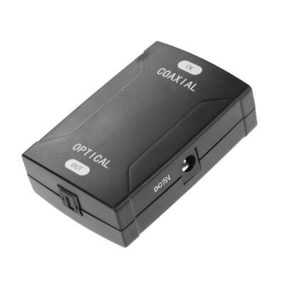 

EU Coaxial RCA to Optical ToSlink SPDIF Digital Audio Converter Adapter