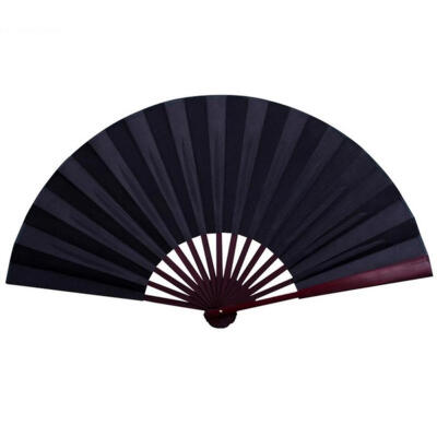 

Chinese Style Silk Cloth Fan Folding Antique DIY Painting Calligraphy Fan