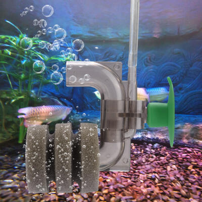 

Greensen Mini Silent Oxygen Pump Water Filter Sponge for Aquarium Fish Tank