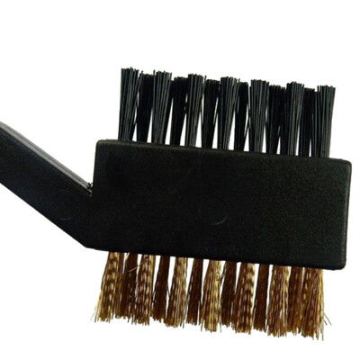 

New Golf Club Double-sided Brush Golf Cleaning Round Head Brush Club Care