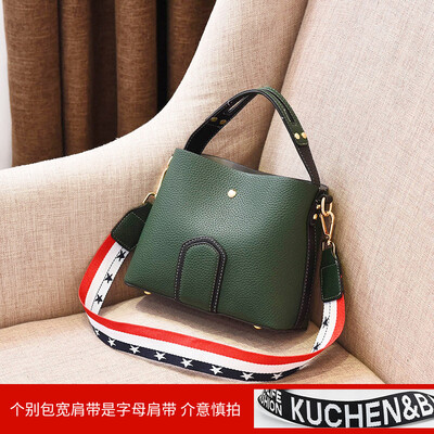 

Bucket bag lady spring&summer tide simple straddle bag fashion atmosphere personality one-shoulder handbag
