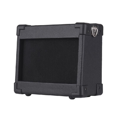 

Portable Wooden Guitar Amplifier Amp Speaker 5W with 635mm Input 14 Inch Headphone Output Supports Volume Tone Adjustment Overdr